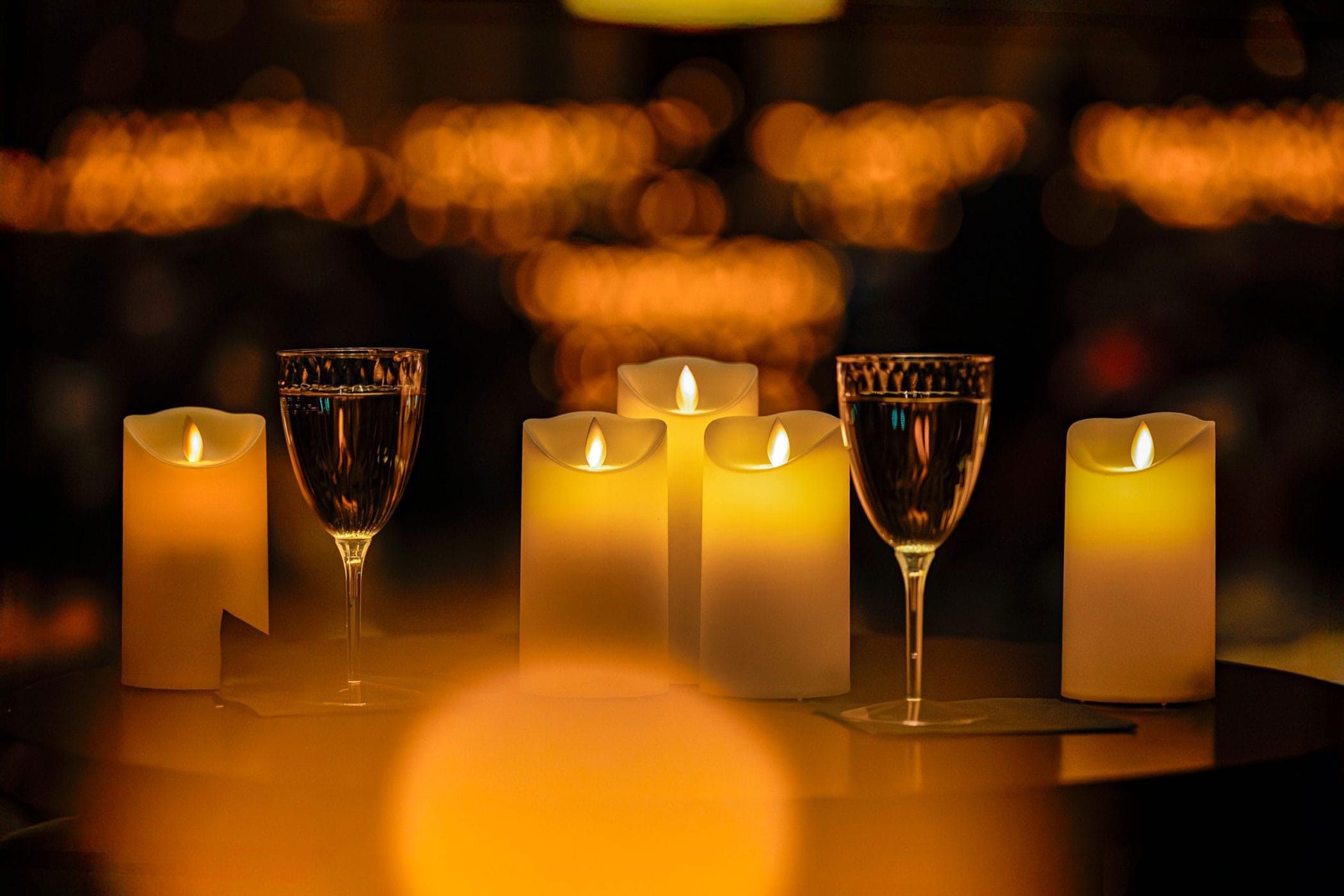 Cocktail in Montreal Event candlelight fever Photography happy hour