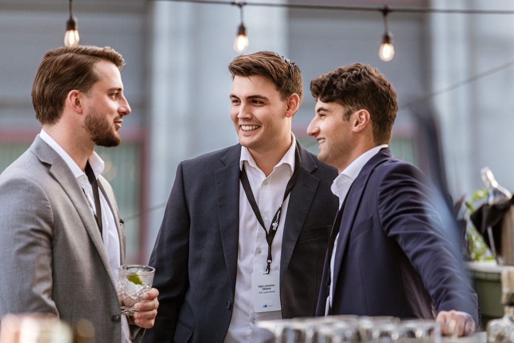 event photography in laval corporate a group laugh
